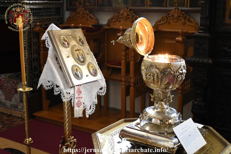 The Sacrament of the Holy Unction for the Feast of the Nativity at the Jerusalem Patriarchate