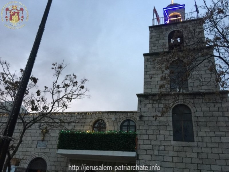 The Jerusalem Patriarchate celebrated the commemoration of the First Martyr and Archdeacon Stephen