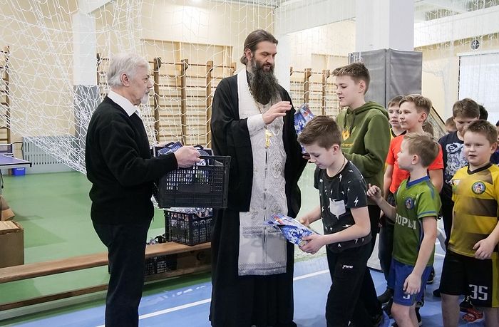 Pskov-Caves Monastery in NW Russia inaugurates indoor gymnasium for area youth