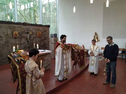 Св. Литургия и Велик водосвет в българската църковна община в Люксембург