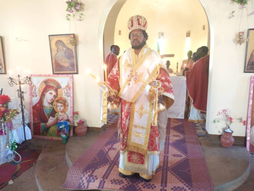 Οn the 1st day of the year 2020, His Grace Bishop Silvester presided over Holy Liturgy at St.Basil Orthodox Church in Gulu, Uganda