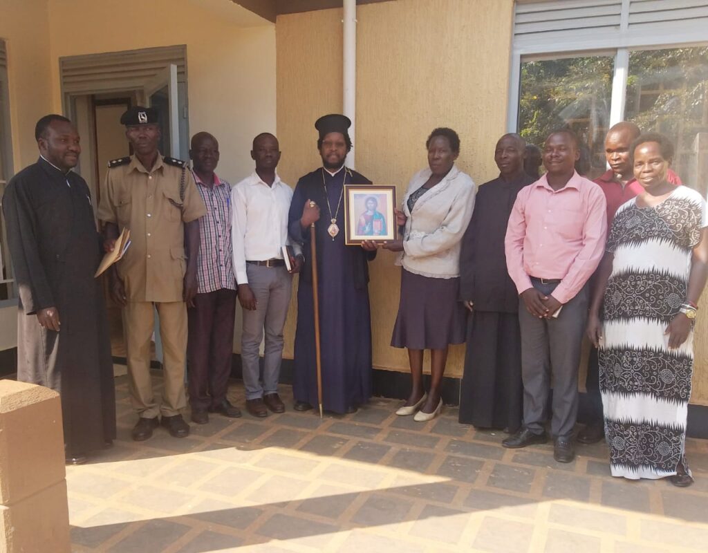 Orthodox Diocese of Gulu and Eastern Uganda: His Grace Bishop Silvester warmly received the RDC Omoro District Madam Suzan Akany