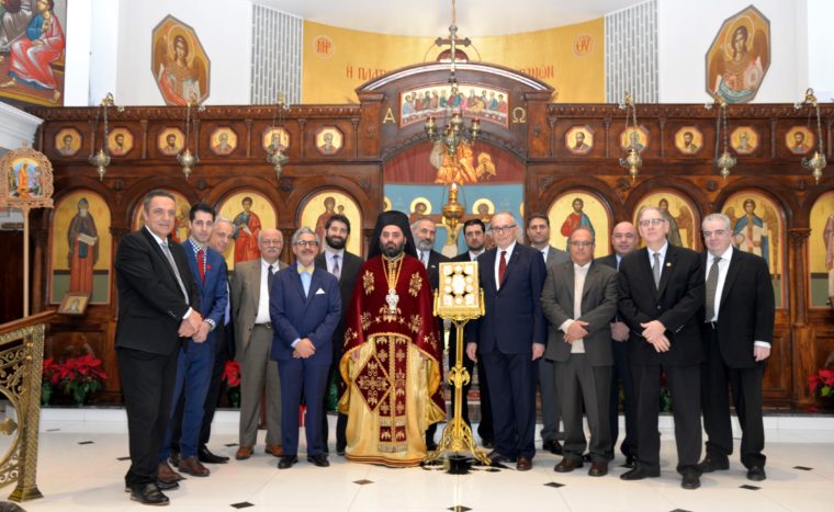 St. Thomas Cherry Hill Cutting of the Vasilopita and 2020 Parish Council Sworn in