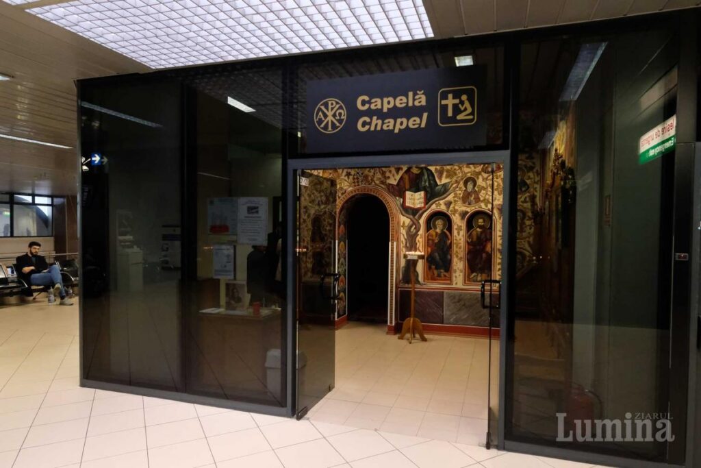 Capela din Aeroportul „Henri Coandă” – biserica ortodoxă din poarta văzduhului