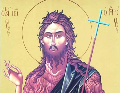 Feast Day of John the Baptist today