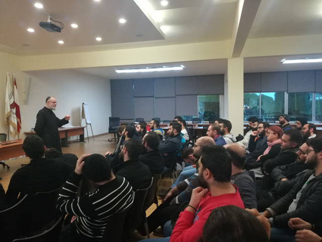 His Eminence Metropolitan Saba, Metropolitan of Bosra, Horan and Jebel El-Arab visits St. John of Damascus Institute of Theology at the University of Balamand