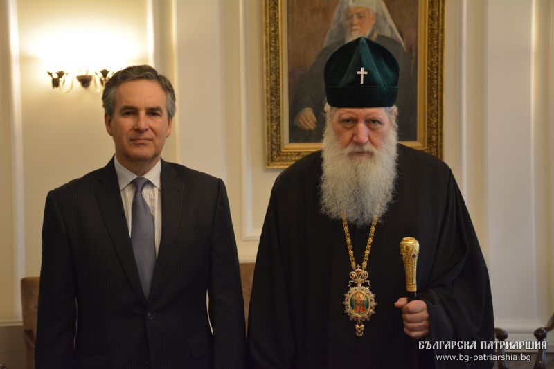 Συνάντηση Πατριάρχη Βουλγαρίας και Ισπανού πρέσβη στη χώρα του
