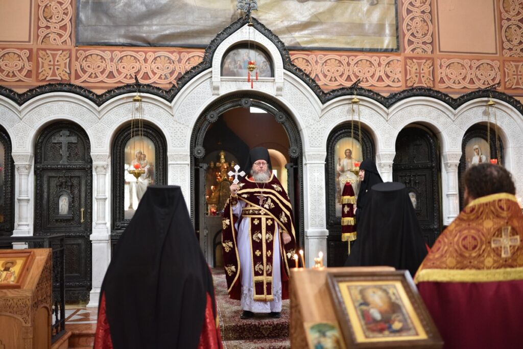 A prayer service for the epidemic is held by the Russian Ecclesiastical Mission in Jerusalem