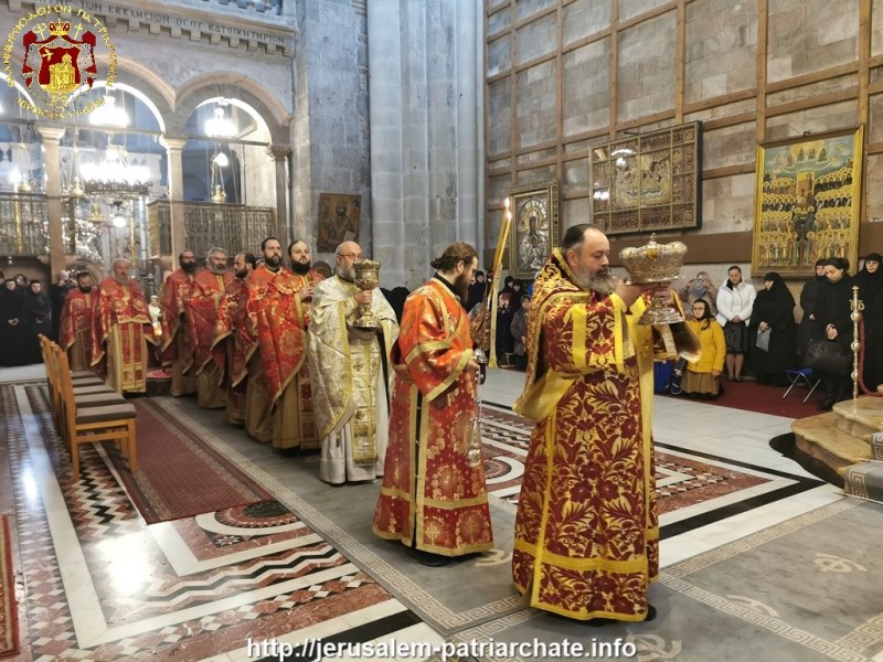 The Sunday of Orthodoxy at the Jerusalem Patriarchate