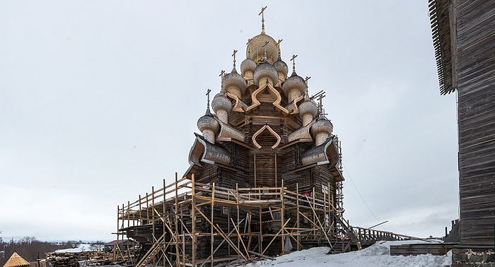 ICONIC WOODEN CHURCH OF RUSSIAN NORTH TO REOPEN AFTER 30 YEARS AND LARGE-SCALE RESTORATION