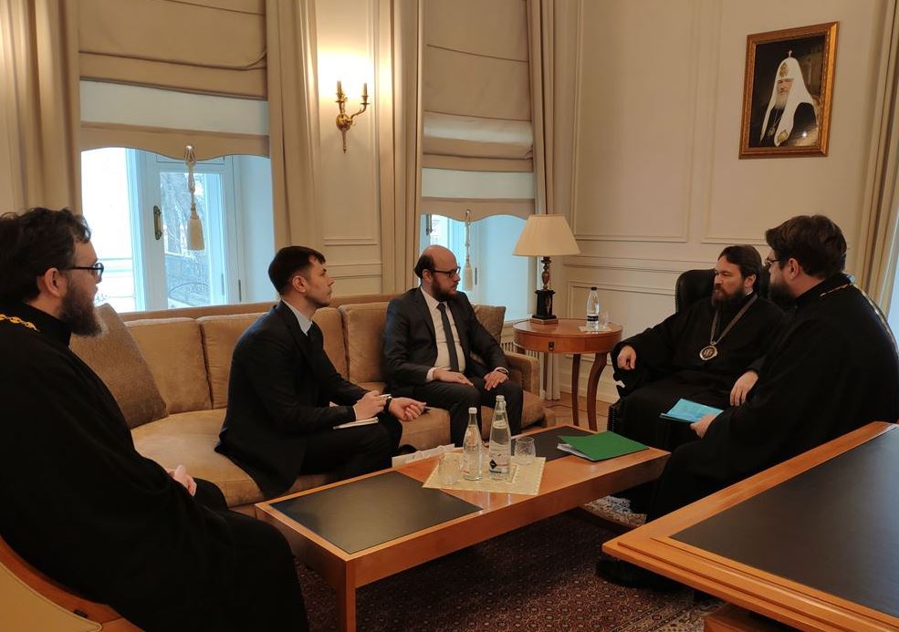 Metropolitan of Volokolamsk receives Turkish diplomat in Moscow