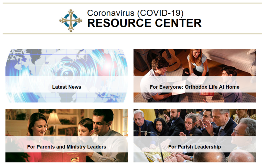 Assembly of Bishops USA Announces COVID-19 Resource Center for Orthodox Christians