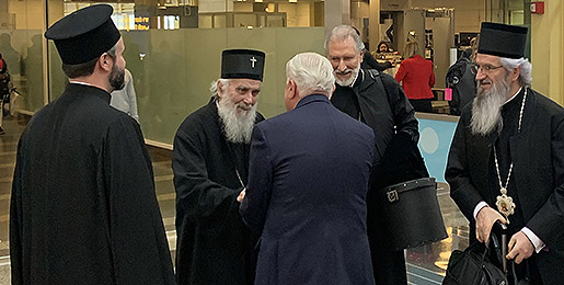 Serbian Patriarch in US