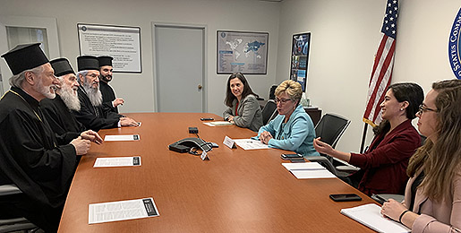 Serbian Patriarch meets with members of US Commission on Int’l Religious Freedom in Wash. D.C.