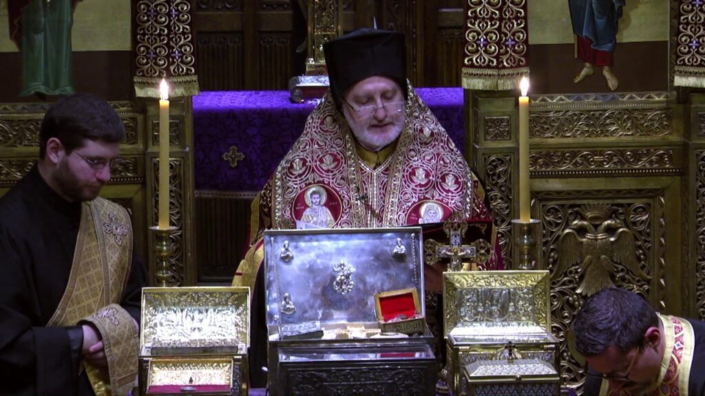 Archbishop Elpidophoros holds prayer service for healing, remission of sickness during ongoing escalation of Covid-19