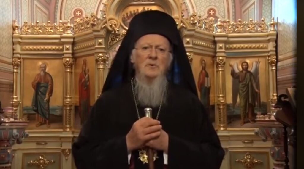 Ο Οικουμενικός Πατριάρχης συμπαραστέκεται στον Ιταλικό λαό