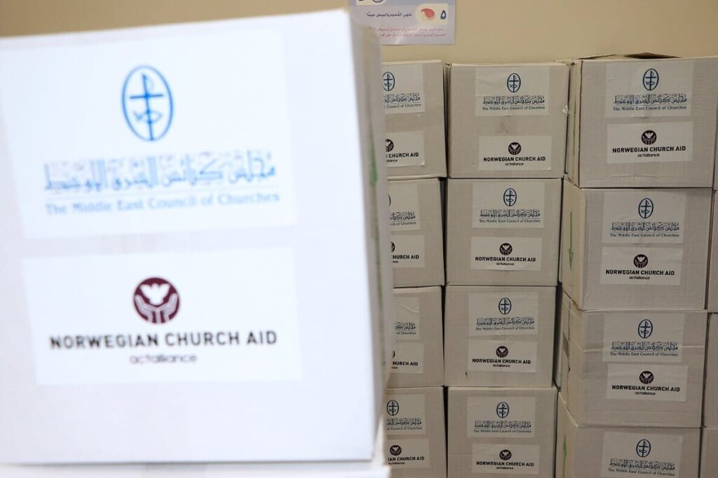 Middle East Council of Churches (MECC) helps 400 deprived families protect themselves from the Coronavirus