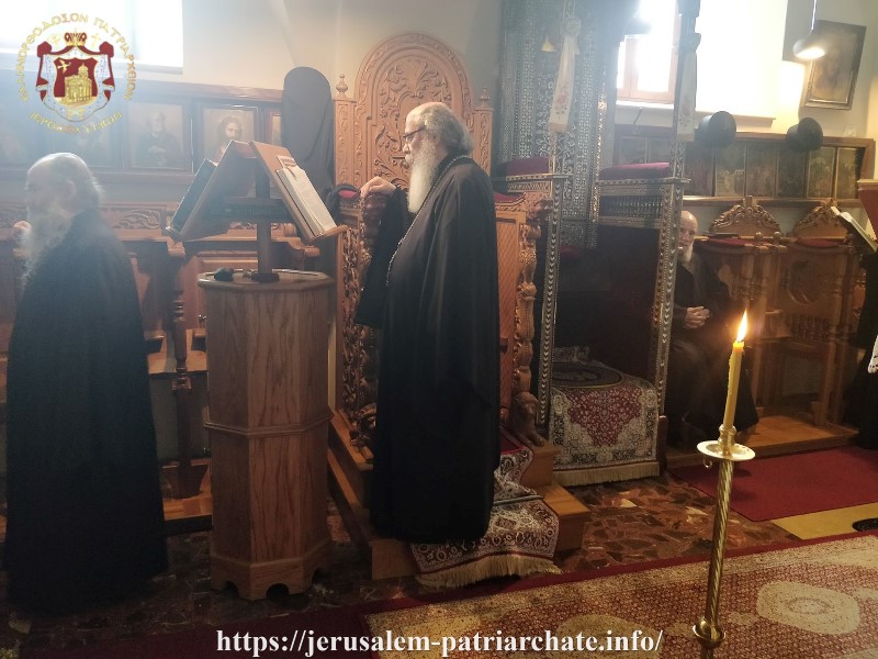 The Service of the Great Canon at the Jerusalem Patriarchate