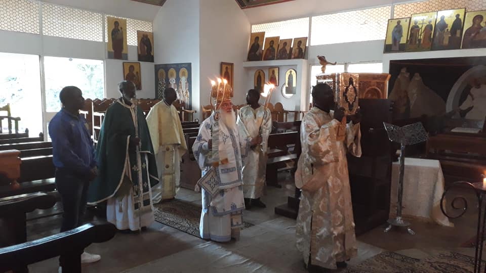 Orthodox Archdiocese of Nairobi – On Lazarus’ Saturday, His Eminence Archbishop Makarios presided over the Divine Liturgy