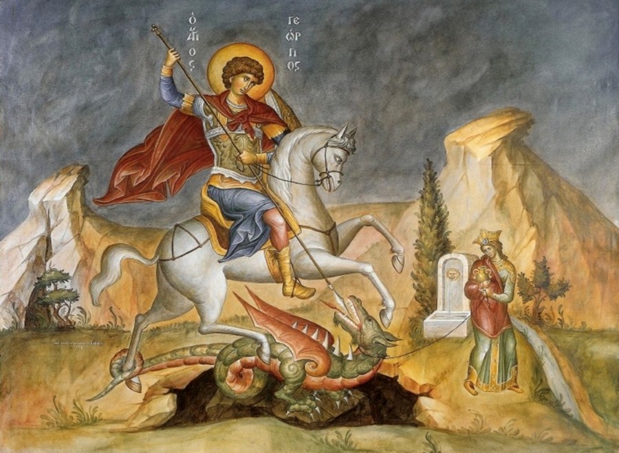 Feast day of Georgios (George), Great Martyr and Triumphant