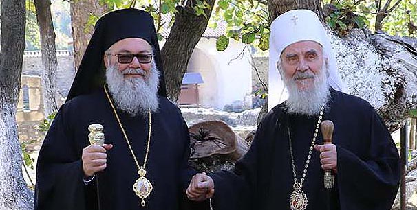 Patriarch of Antioch congratulates Serbian Patriarch’s Patron Saint-day