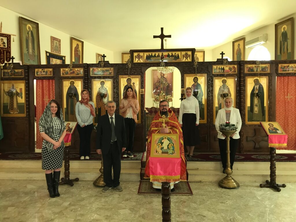 Paschal worship services celebrated at Russian Orthodox Church’s Damascus representation