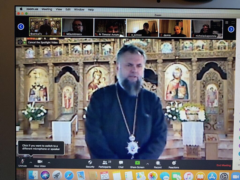 Online video meetings of HE Metropolitan Nicolae with priests from USA and postponing of the Archdiocesan Congress for September 4-6, 2020