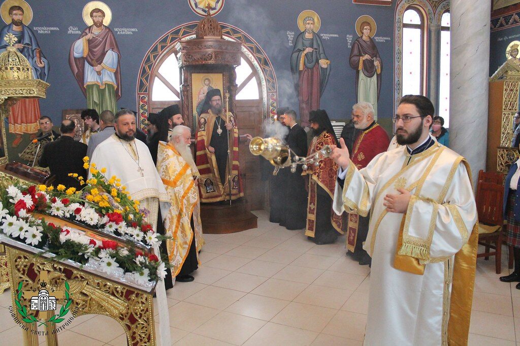 Празнична архиерейска вечерня в Лозенския храм “Св. Атанасий Велики”