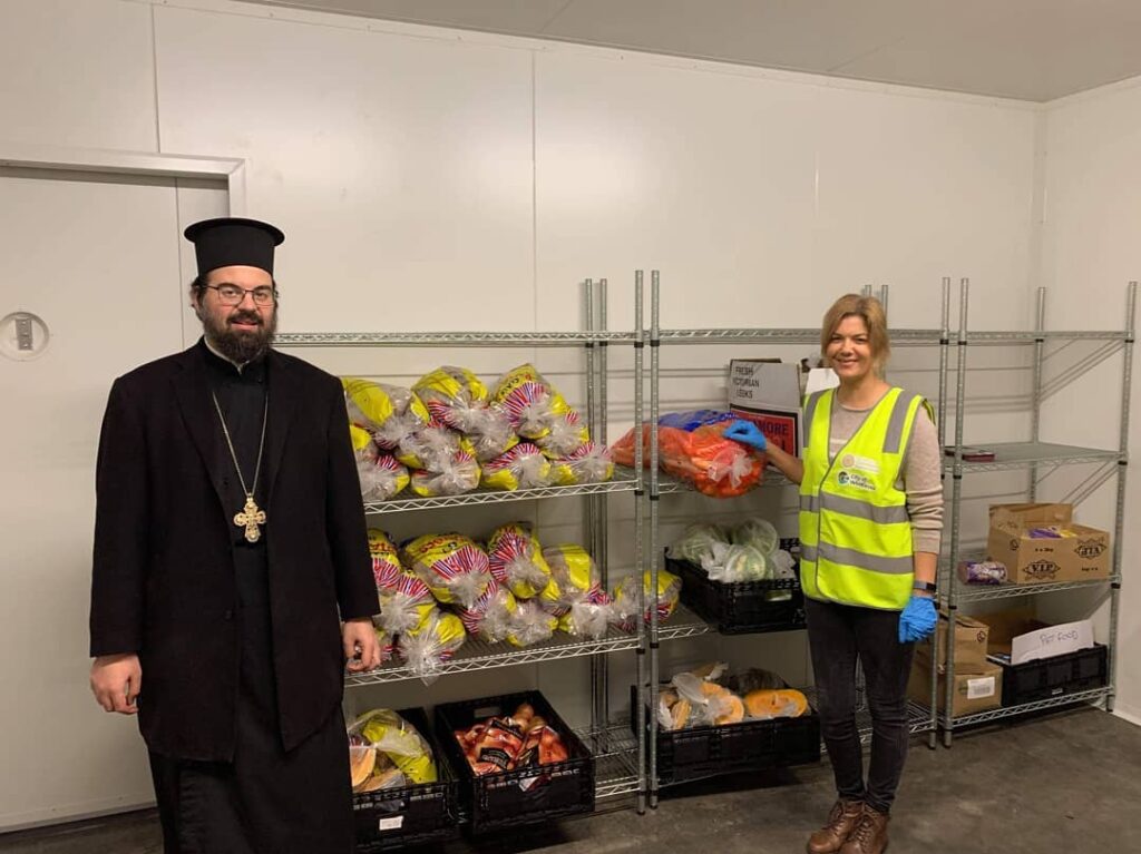 Greek Orthodox Archdiocese of Australia: District of Northcote Victoria – The Archiepiscopical Vicar visited the Whittlesea food collective in Epping