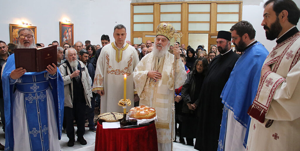 His Holiness Irinej, Serbian Patriarch officiated the Holy Hierarchal Liturgy in the church dedicated to these Slavic saints in Jajinci