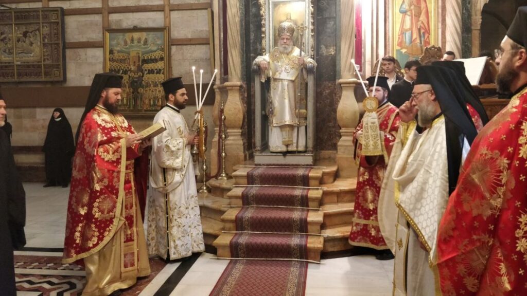 The Jerusalem Patriarchate celebrated the Apodosis of Pascha