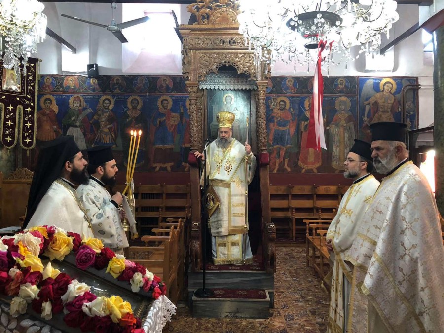 Η μνήμη του Αγίου Ιωάννου του Θεολόγου στην Ι.Μ. Θεσσαλιώτιδος