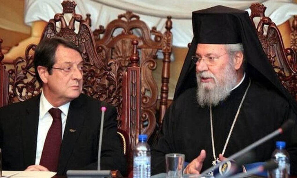 Archbishop of Cyprus confirms commitment to implement all public health precautions in churches, chapels