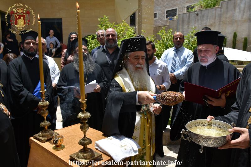 H.H.B. CELEBRATES THE DIVINE LITURGY AT THE BASILICA OF THE NATIVITY IN BETHLEHEM