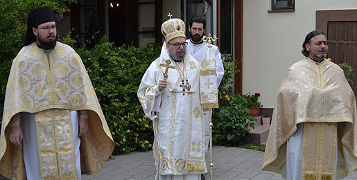 Serbian Bishop of Buda Lukijan presided over Eucharistic gathering in Pecs, Hungary