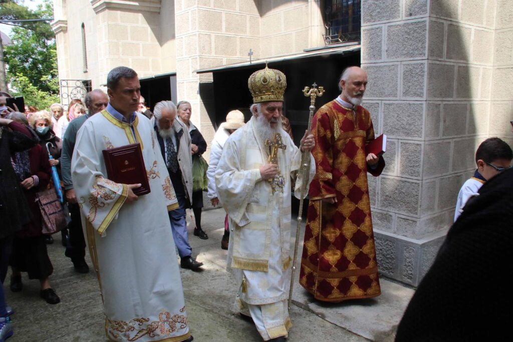 Church dedication feast of the Vozdovac church celebrated with the Patriarchal Liturgy