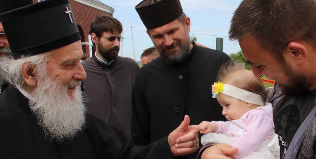 Solemnation of the dedication church of Venerable Justin of Celije in Resnik, Belgrade