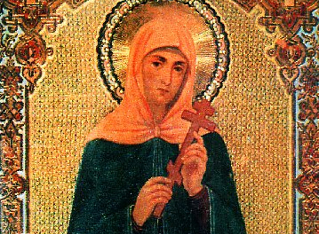 Feast day of Agrippina the Martyr of Rome; Cypriot martyrs Aristocleus, Demetrius and Athanasius