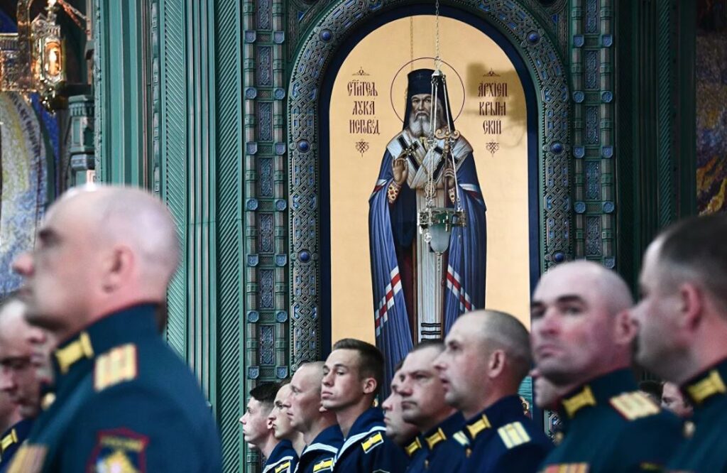 O ναός των Ενόπλων Δυνάμεων αντικατοπτρίζει το μεγαλείο της Ρωσίας