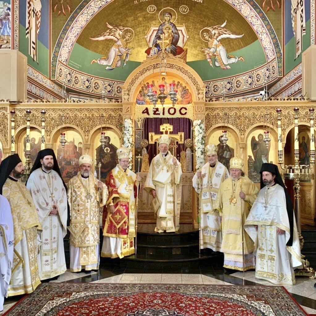 HG Bishop Ioan Casian participated in the ordination HG Bartholomew of Keramos vicar – bishop (Ecumenical Patriarchate – Canada)