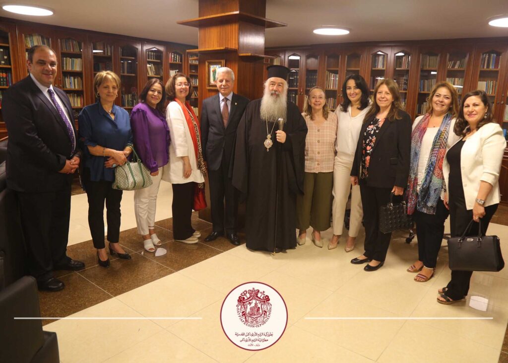 سيادة المطران خريستوفوروس يجتمع مع نقيب المحامين الأردنيين وعدة شخصيات من المجتمع المحلي بخصوص التشكيلات القضائية الأخيرة