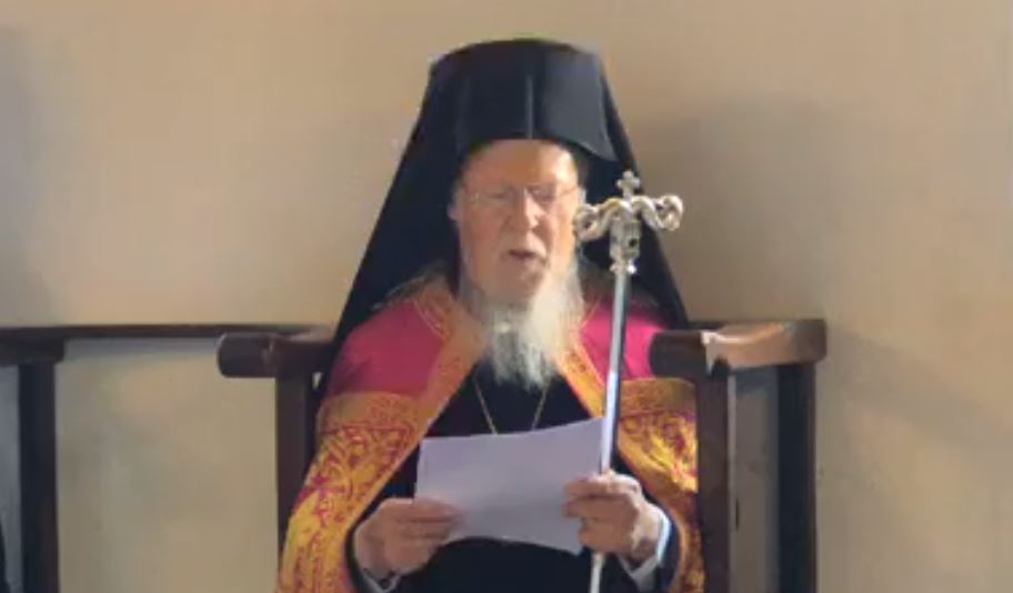 Ecumenical Patriarch on Imvros for Feast of St. Marina