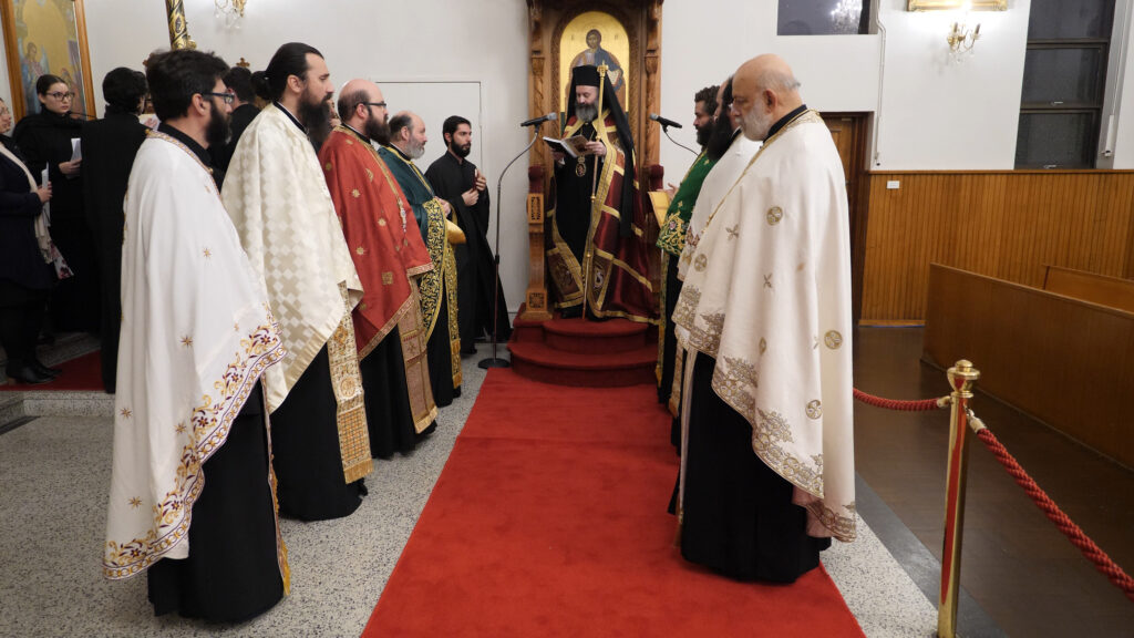 First Hierarchical Vespers in English in Australia for the Feast of the Great Martyr Marina