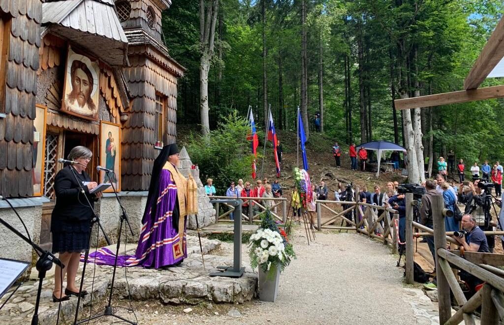 Archbishop Tikhon of Podolsk takes part in annual memorial for Russian war prisoners who died in Slovenia during World War I