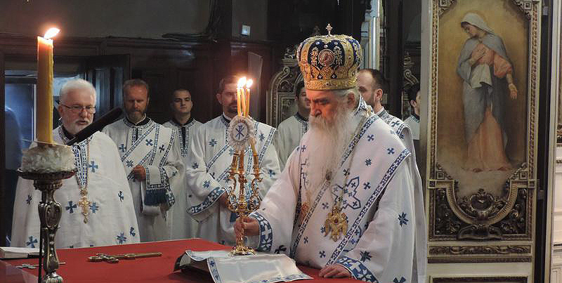 Synaxis of Holy Archangel Gabriel celebrated in Cathedral church of Novi Sad