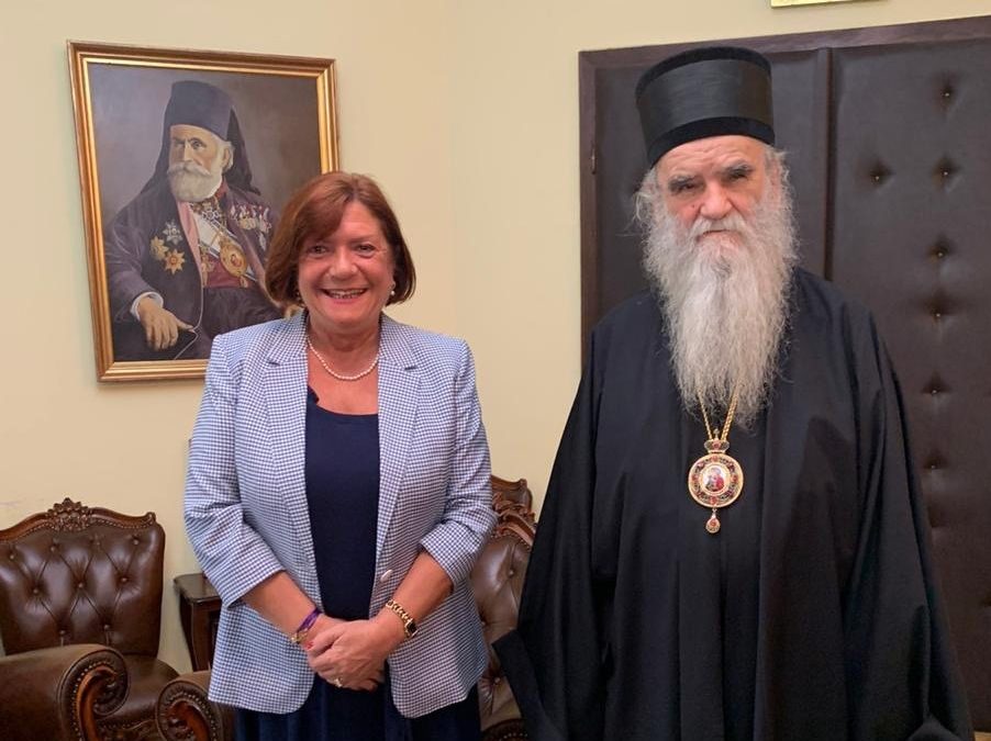 Metropolitan of Montenegro briefs French envoy over continued state persecution against Church, faithful