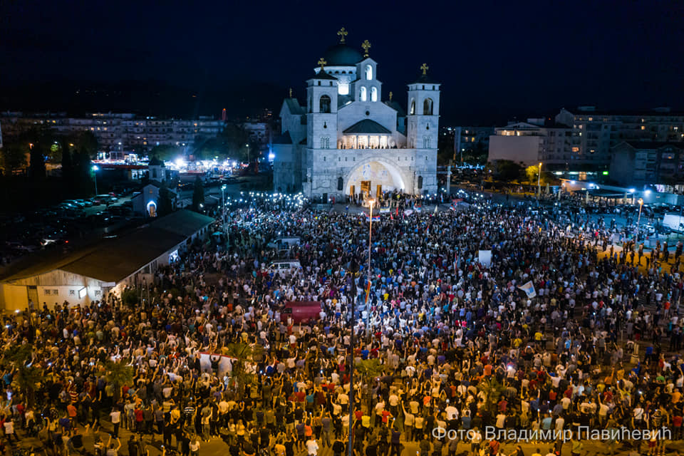 Montenegro athletes express solidarity with Orthodox Church’s just struggle against controversial law