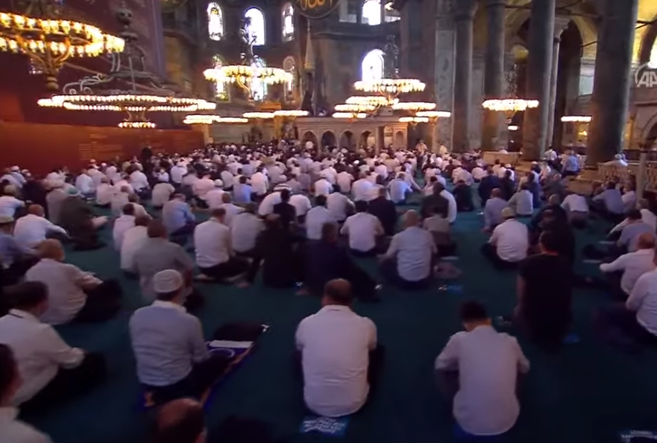 Erdogan, Turkey’s Islamists finalize insult to Christianity with conversion of Hagia Sophia into mosque