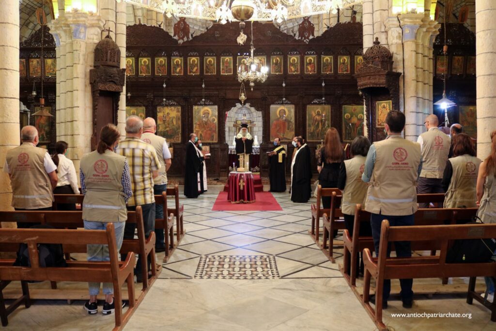 His Beatitude Patriarch John X met the Coordinators of the main sections in Damascus and the region coordinators at GOPA-DERD