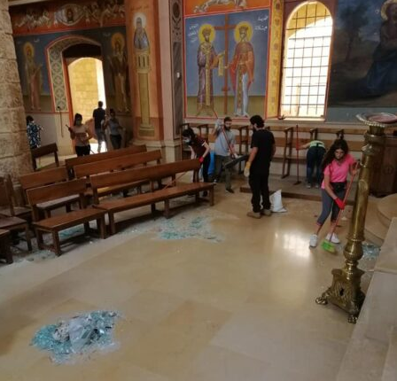 Συνεχίζονται οι εργασίες αποκατάστασης στον Άγιο Γεώργιο Βηρυτού